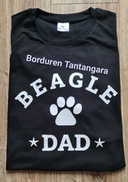 Beagle t-shirt, beagle, honden shirt, t-shirt met bedrukking