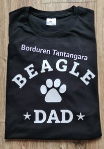 Beagle t-shirt, beagle, honden shirt, t-shirt met bedrukking